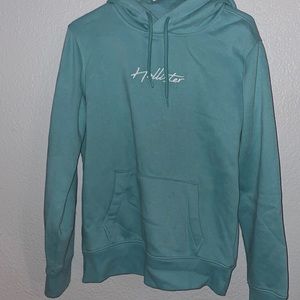 Teal Hollister hoodie